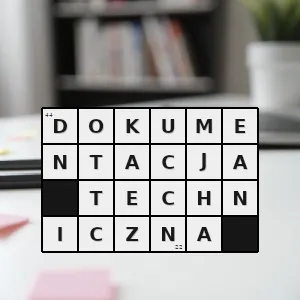 Hasło krzyżówkowe jeden z rodzajów dokumentacji nieaktowej występuje w postaci opisów technicznych obliczeń konstrukcyjnych rysunków planów kosztorysów i harmonogramów - dokumentacja techniczna – rozwiązanie, synonimy, podpowiedzi i definicje krzyżówkowe